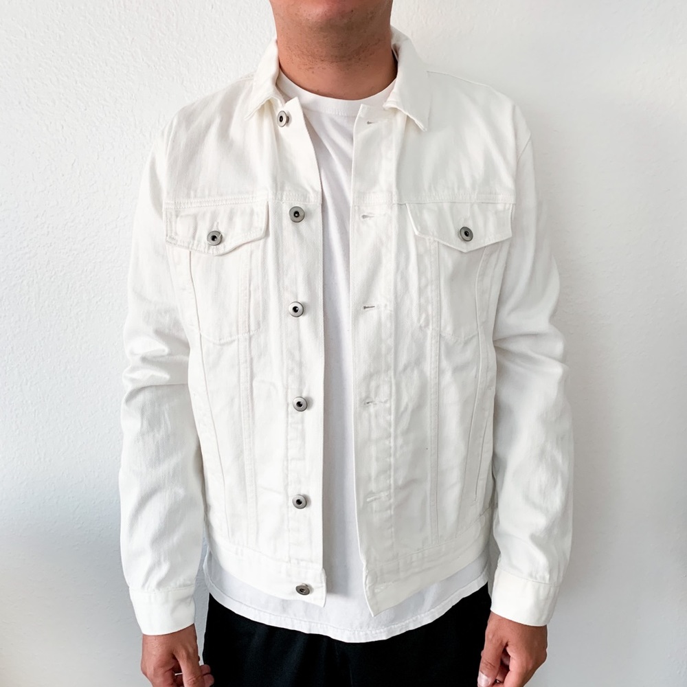 White Denim Jacket